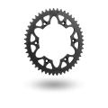 Couronne alu noir sherco 49 dents | Oxmoto