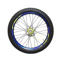 Roue avant trial sherco factory bleu/jaune | Oxmoto