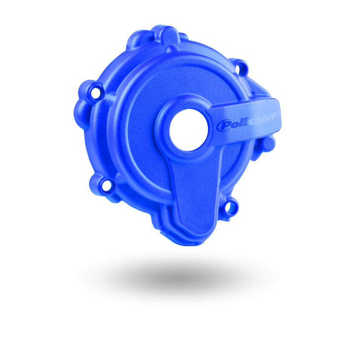 Protection de carter d'allumage sherco 250/300 se bleu