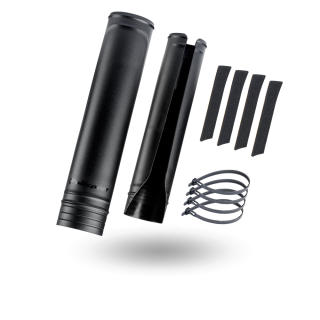 Protection de fourche supérieur sherco noir | Oxmoto