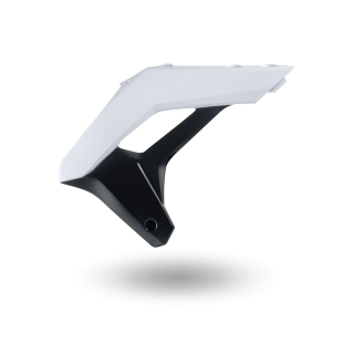 Ouïe de radiateur gauche sherco blanc/noir | Oxmoto