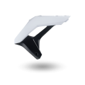 Ouïe de radiateur gauche sherco blanc/noir | Oxmoto