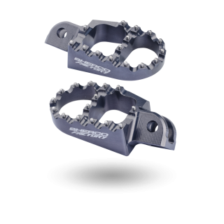 Repose-pieds sherco taillés masse anthracite | Oxmoto