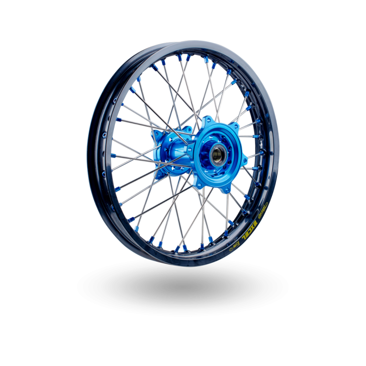 Roue racing sherco enduro 18" bleu | Oxmoto