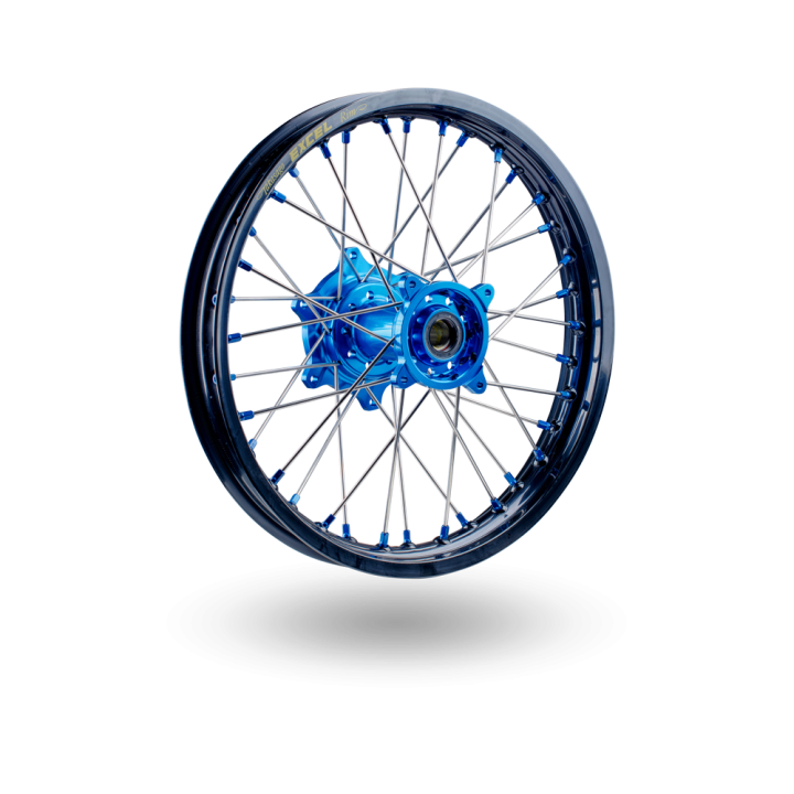 Roue racing sherco enduro 18" bleu | Oxmoto