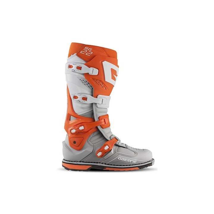 Bottes Gaerne sg22 orange/gris | Oxmoto