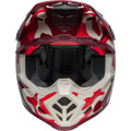 Casque Bell Moto-9S Flex - Ferrandis Méchant Gloss Red/Silver
