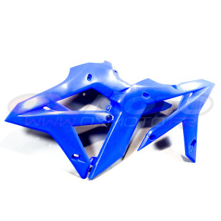 Paire d'ouies de radiateur Beta x-trainer bleu | Oxmoto