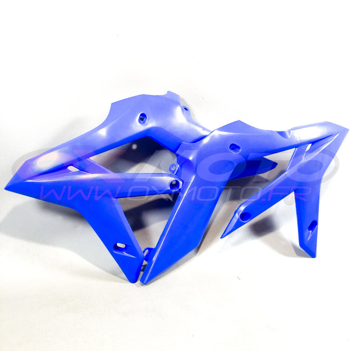 Paire d'ouies de radiateur Beta x-trainer bleu | Oxmoto