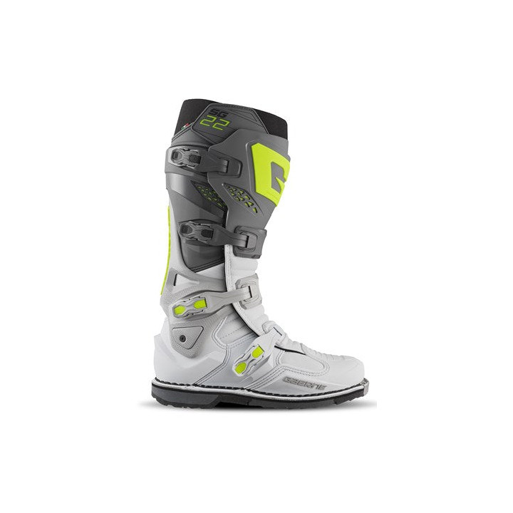 Bottes Gaerne sg22 jaune/gris | Oxmoto