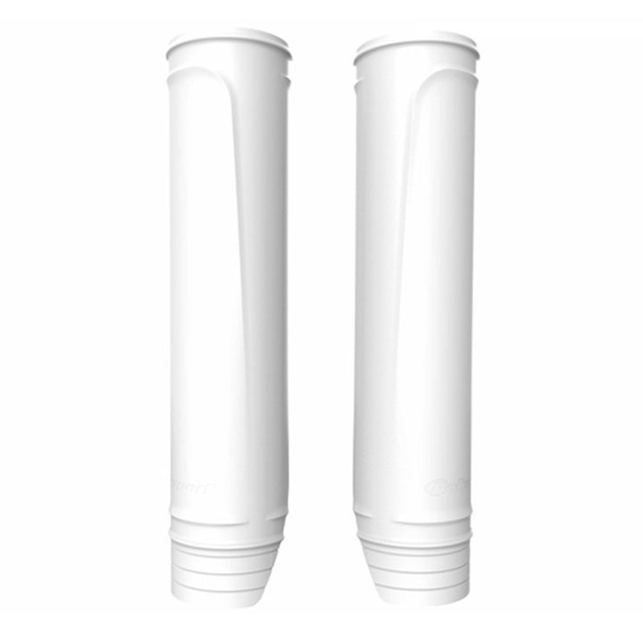 Protections de fourche Polisport 228 à 252mm blanc | Oxmoto