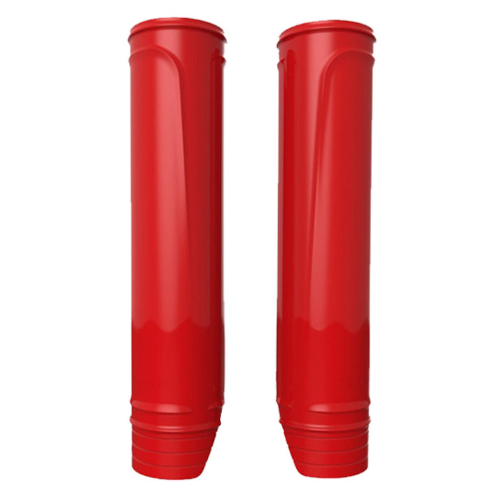 Protections de fourche Polisport 228 à 252mm rouge | Oxmoto