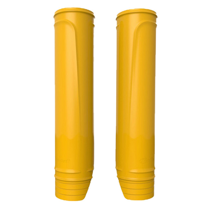 Protections de fourche Polisport 228 à 252mm jaune | Oxmoto