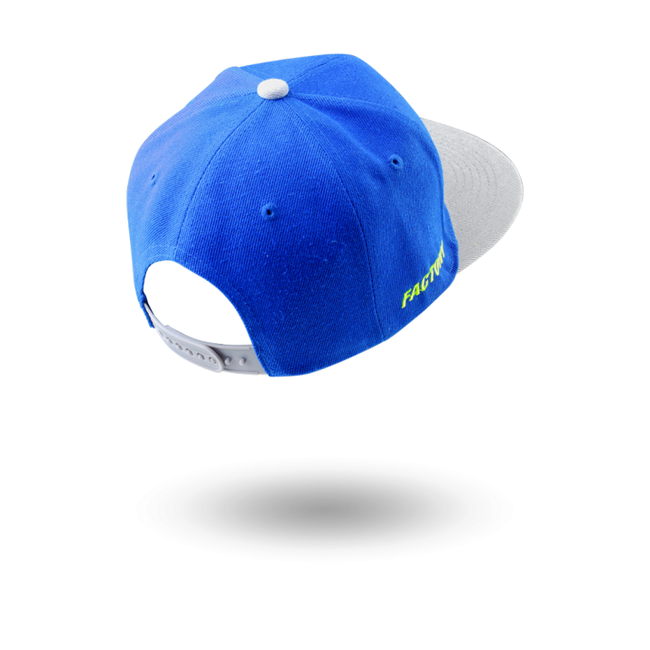 Casquette sherco factory flat cap bleu | Oxmoto
