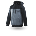 Sweat à capuche sherco trademark noir/gris | Oxmoto