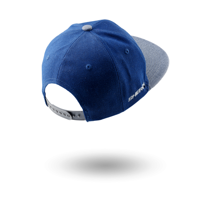 Casquette sherco racing team flat cap bleu marine | Oxmoto