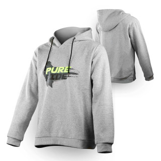 Sweat à capuche sherco pure ride gris | Oxmoto