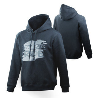 Sweat à capuche femme sherco pure ride noir | Oxmoto