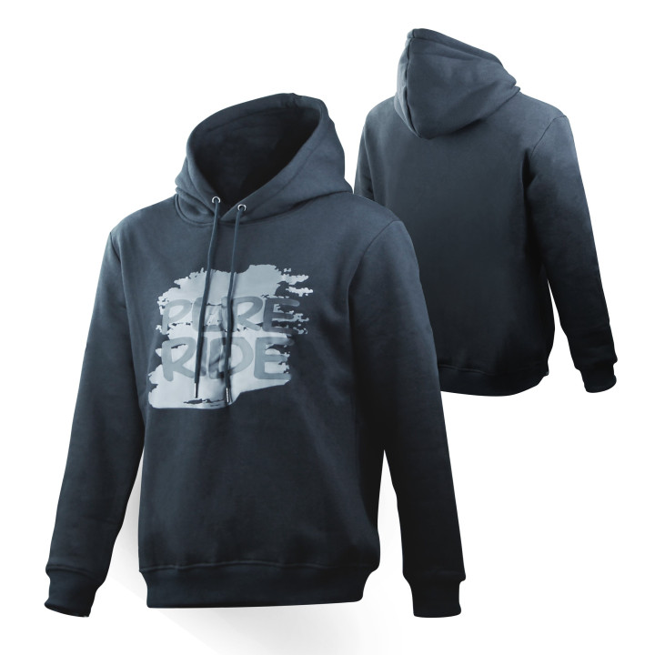 Sweat à capuche femme sherco pure ride noir | Oxmoto