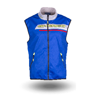 Bodywarmer sherco bleu 2022 | Oxmoto