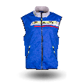 Bodywarmer sherco bleu 2022 | Oxmoto