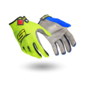 Gants trial sherco jaune/bleu 2022 | Oxmoto