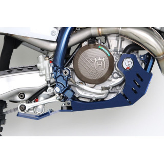 Sabot AXP xtrem avec protection de biellette phd ø8mm KTM 250/350 sx-f 23-24 bleu