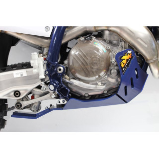 Sabot AXP xtrem avec protection de biellette phd ø8mm KTM 450 sx-f 23-24 bleu