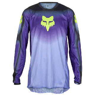 Maillot FOX 180 interfere noir/bleu 2024 | Oxmoto