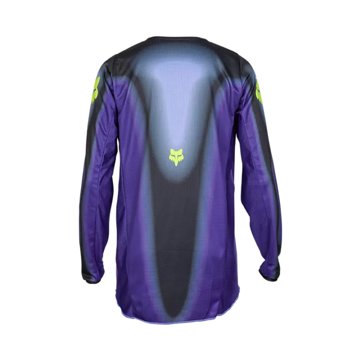 Maillot FOX 180 interfere noir/bleu 2024 | Oxmoto