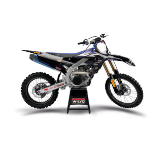 Kit déco avec housse de selle Blackbird replica Yamaha factory 125/250 yz
