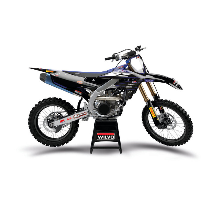 Kit déco avec housse de selle Blackbird replica Yamaha factory 125/250 yz