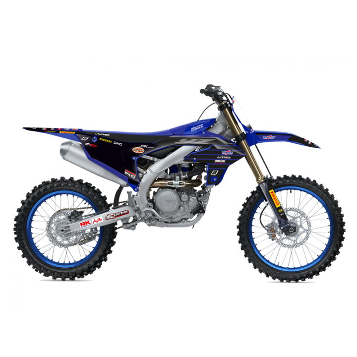 Kit déco avec housse de selle Blackbird Yamaha racing 22 250/450 yzf