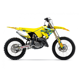 Kit déco avec housse de selle Blackbird ksrt restyle 22 Suzuki 125/250 rm