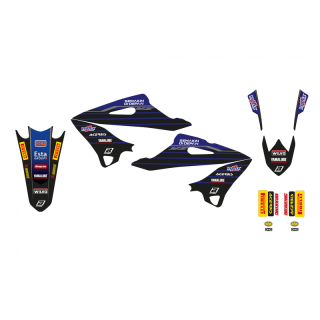 Kit déco Blackbird Yamaha factory racing 22 125/250 yz