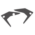 Sticker boîte à air Blackbird carbon look Kawasaki 250/450 kxf