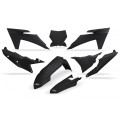 Kit plastiques UFO noir KTM | Oxmoto
