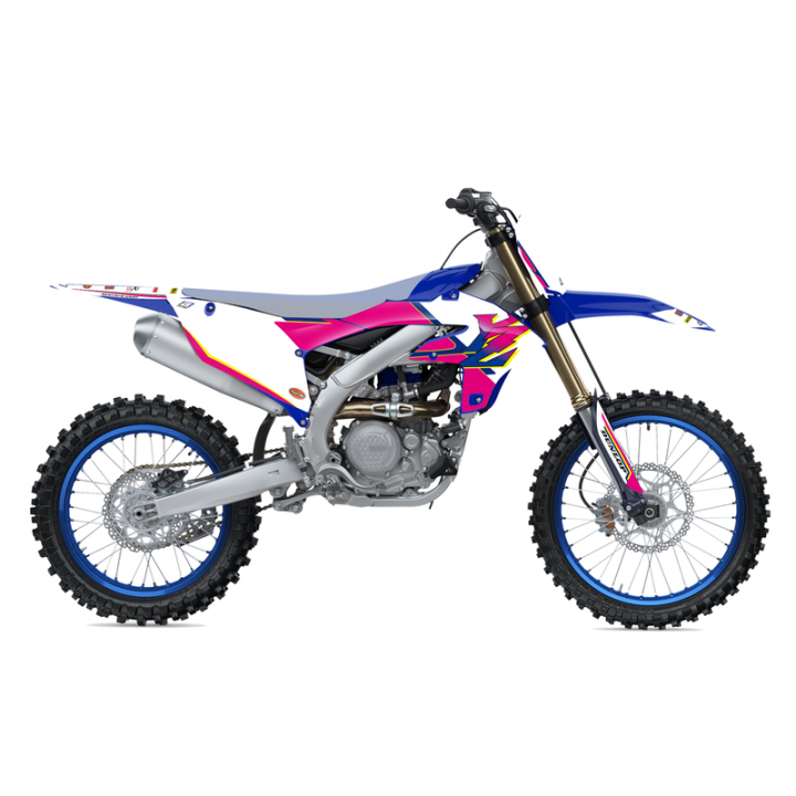 Kit déco Blackbird retro Yamaha 250/450 yzf | Oxmoto