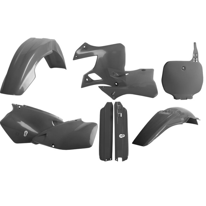 Kit plastiques Polisport gris Yamaha 125/250 yz | Oxmoto