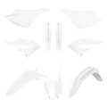 Kit plastiques Polisport - blanc Yamaha YZ125/250 | Oxmoto