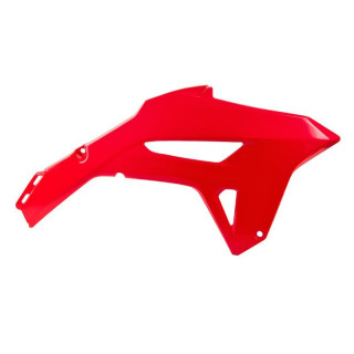 Ouïes de radiateur Racetech rouge Honda CRF450R | Oxmoto