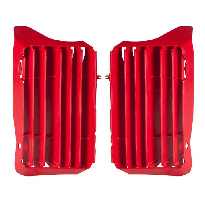 Grilles de radiateur Racetech rouge Honda 250/450 crf