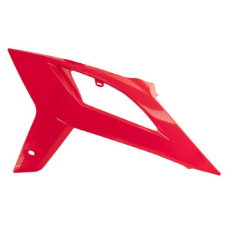 Ouïes de radiateur + support de maps Racetech rouge Beta rr 2t/4t