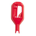 Ouïes de radiateur + support de maps Racetech rouge Beta rr 2t/4t
