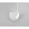 Plaque numéro frontale UFO blanc Yamaha 85 yz | Oxmoto