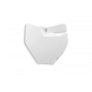 Plaque numéro frontale UFO blanc Gas Gas 65 mc | Oxmoto