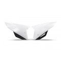 Plaques latérales UFO blanc Honda 250/450 crf | Oxmoto