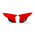 Plaques latérales UFO rouge Honda 250/450 crf | Oxmoto