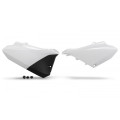 Plaques latérales UFO blanc Yamaha 85 yz | Oxmoto
