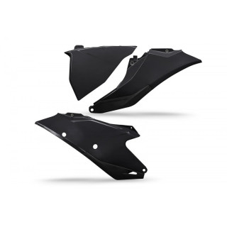 Plaques latérales noir Gas Gas | Oxmoto